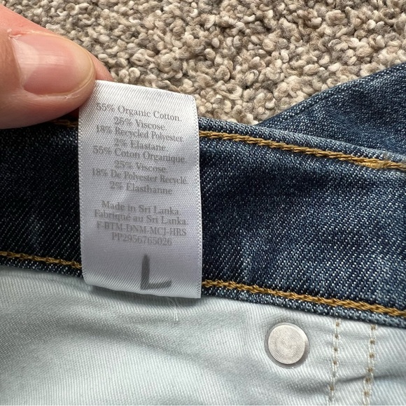 Everlane Dark Wash High Rise Skinny Jeans, Size 29 - Picture 6 of 11